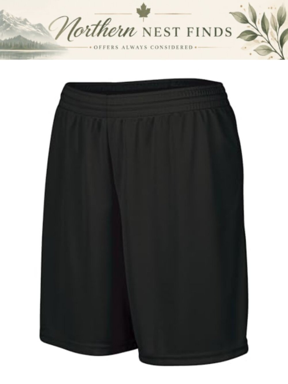 Womens Athletic Workout Shorts 7 Inch Inseam Moisture Wicking Gym Yoga Running